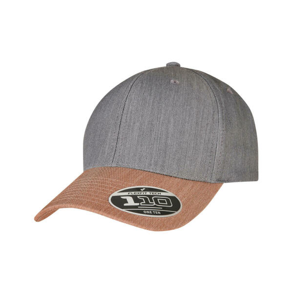 110 Melange Mix Cap - Dark Grey/Black - One Size 110 Melange Mix Cap - Dark Grey/Black - One Size