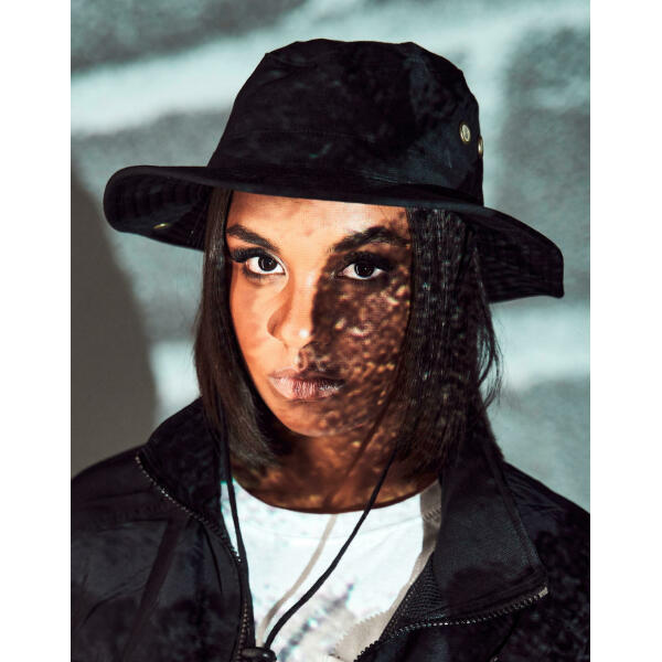 Angler Hat - Black - One Size Angler Hat - Black - One Size
