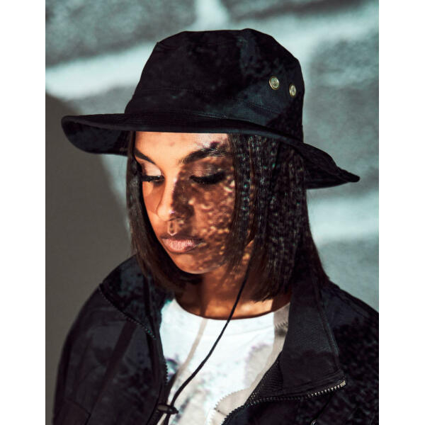 Angler Hat - Black - One Size Angler Hat - Black - One Size